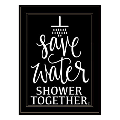 Shower Together Framed Wall Art for Living Room, Home Wall Décor By Fearfully Made Creations