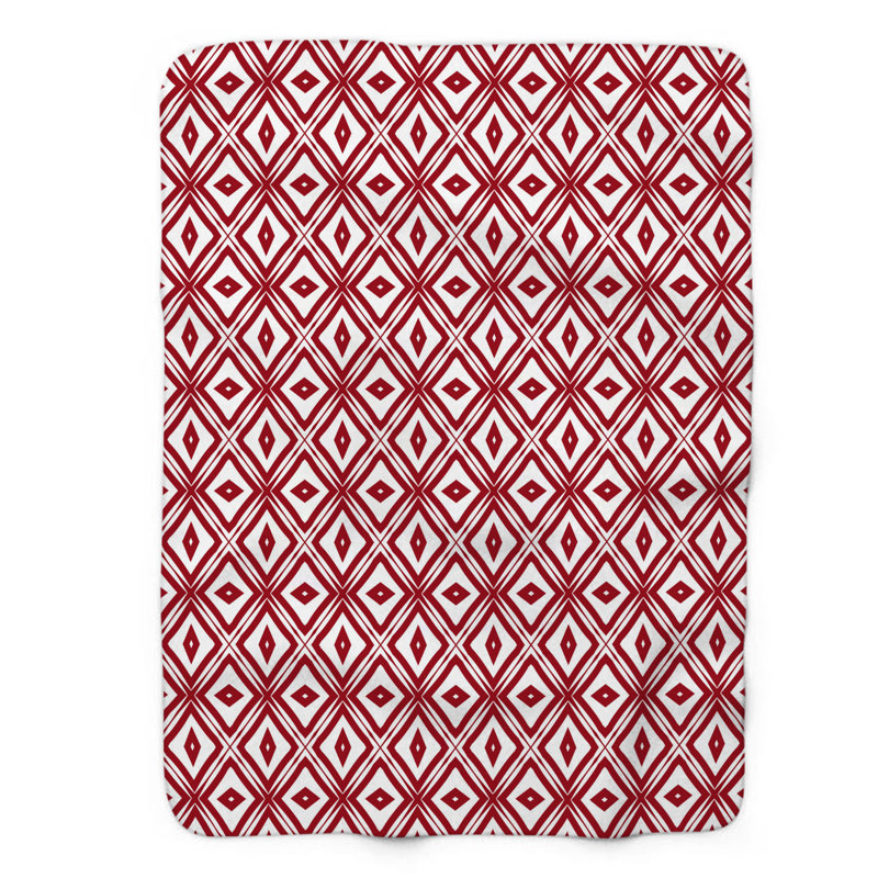 Ruby Structure - 1 pièce Sherpa Premium Couverture 0214, L 50 po x L 60 po
