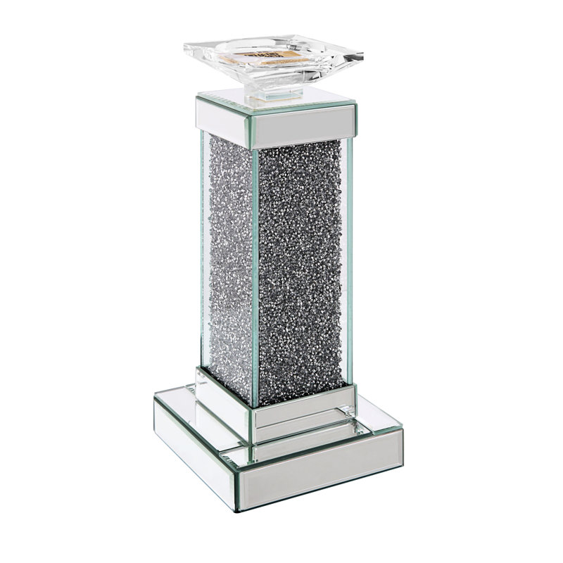 Chandelles en verre Rekha, H 13 po x l 5 po x P 5 po