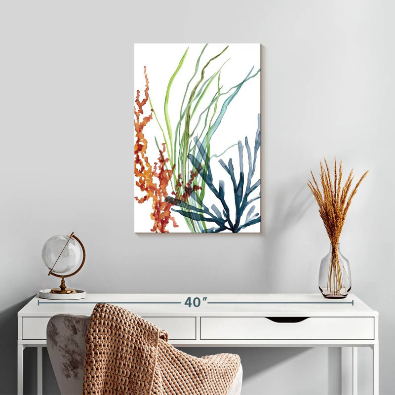 Brampt Ocean Garden I, 24" H x 16" W