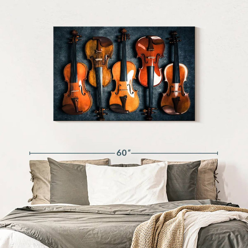 Abarca Violin Collection, 30" H x 45" W