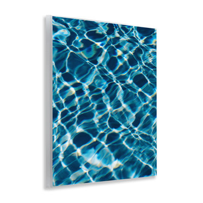 "Beach Water", art mural par Justine Milton