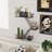 Fire Escape Wall Shelf With Baskets, 3-tier Metal Fire Escape Ladder Shelf Wall Organizer, New York Inspired Decorative Shelf, Floating Action Figurine Display Shelves For Bedroom, Home Décor-1078878001