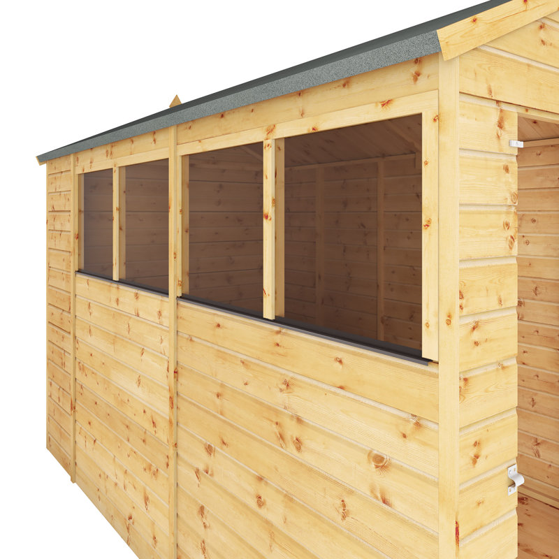 Mercia 10 x 6ft Shiplap Apex Shed