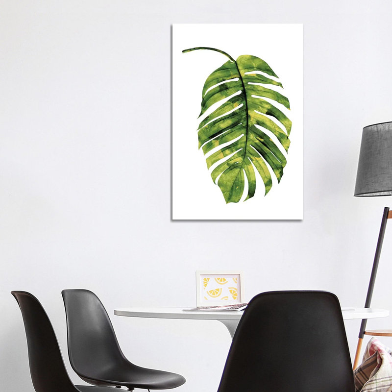 Green Palm II by Melonie Miller - Wrapped Canvas Painting, 101.6 cm H x 66.04 cm W x 1.91 cm D