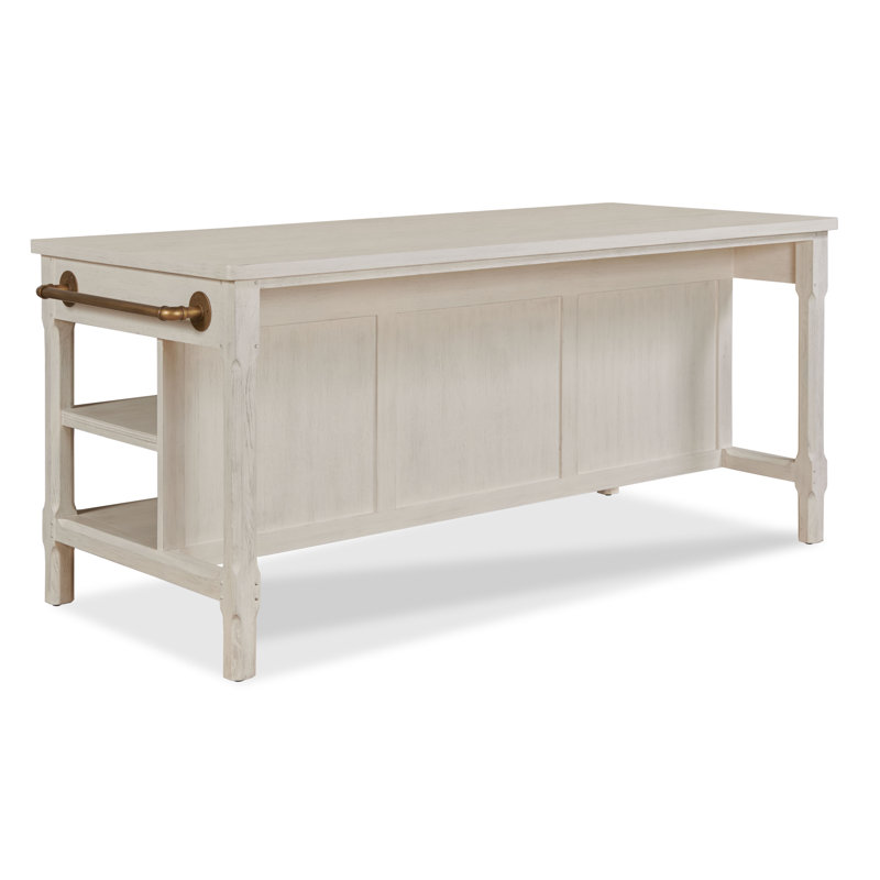 Table Draper, Blanc givré, Carrara
