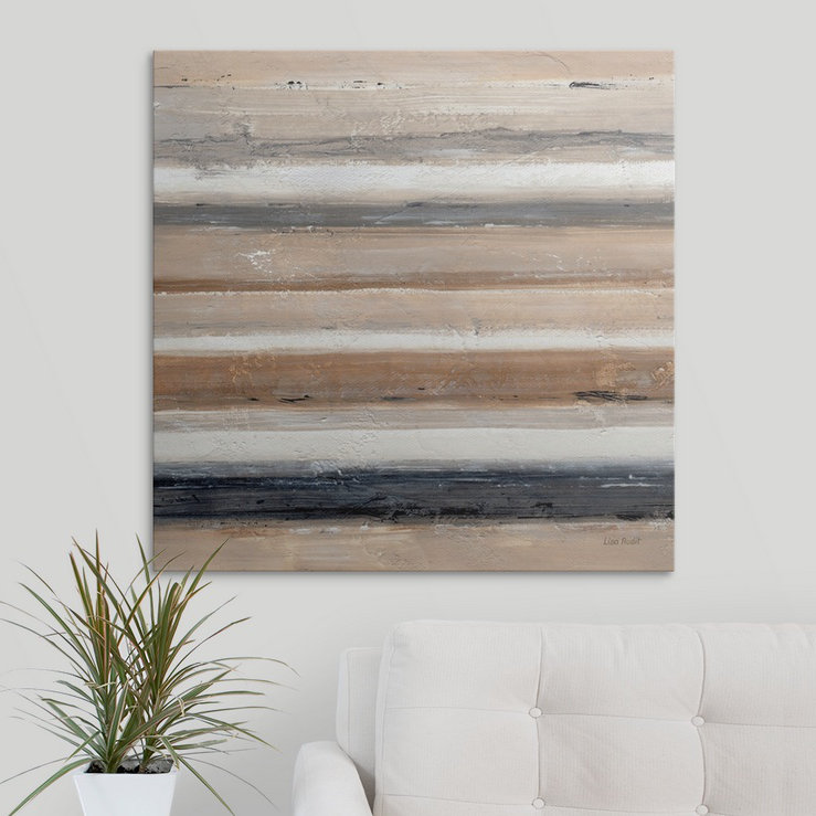 «Brodii Abstract Balance VII» par Lisa Audit, reproduction d'art, H 35 po x l 35 po x P 1,5 po, Toile
