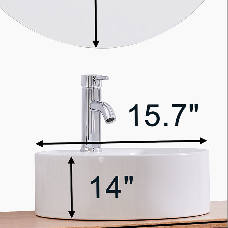Lavabo en céramique AH-YSG002-PCT