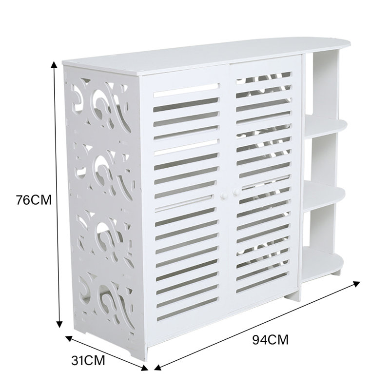 8 Pair Shoe Storage Cabinet