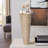 Anarbek Vase Metal and Aluminum Sculpted Ribbed Design with Glam Accent Style-864101180