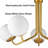 Glass Semi Flush Mount