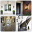2 Piece Metal Wall Bath Sconce Set