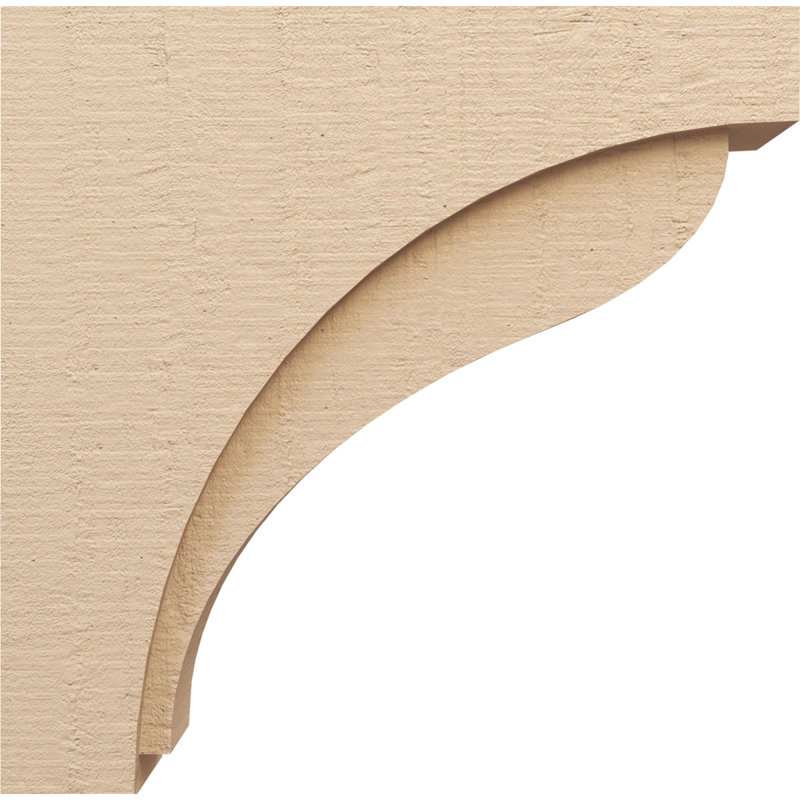 Helena - cèdre brut TimberThane Corbel, H 32 po x l 8 po x P 32 po