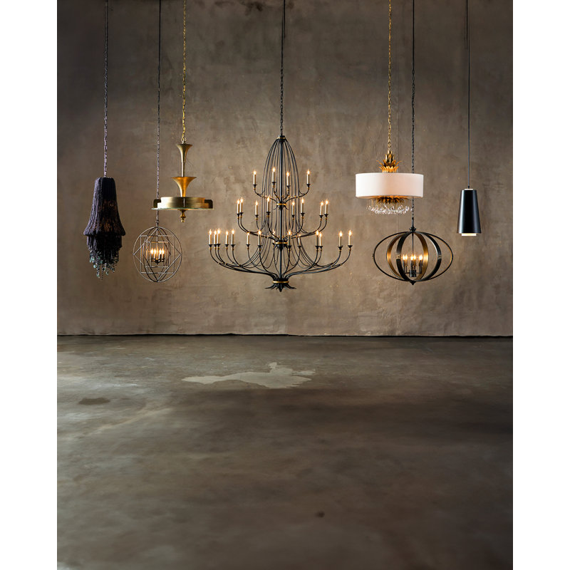 Folgate 28 - Light Dimmable Tiered Chandelier