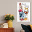 « sourire wine », peinture sur toile-1215854670