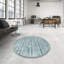 Tapis contemporain bleu ciel-300099113