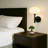 Ulah Dimmable Armed Wall Sconce-2000249359