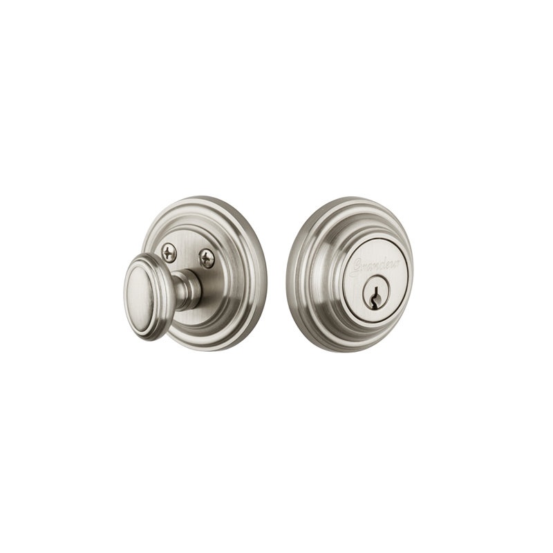 Georgetown (Keyed Alike) Single Cylinder Deadbolt - Satin Nickel
