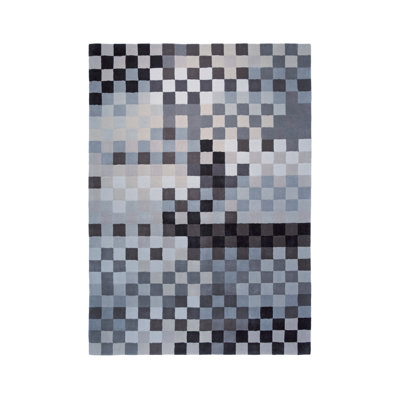 Pixel Geometric Hand Woven Area Rug