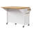 52'' Kitchen Island With Drop Leaf, Embossed Texture Kitchen Island On Wheels With Spice Rack, Towel Rack, 2 Doors And 5 Drawers, Kitchen Storage Cart With Adjustable Shelf For Kitchen-793660921