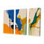 «Mousse espagnole», impression sur toile 3 pièces-335767025-335767026