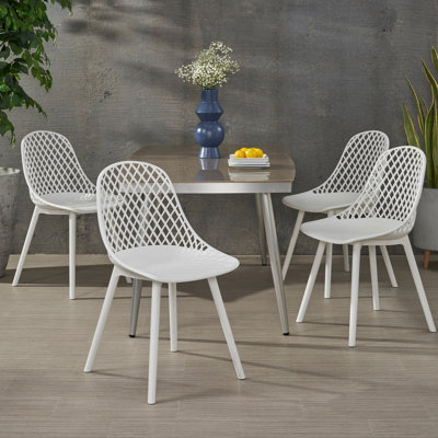 Kenyon Outdoor Dining Side Chairs by Wrought Studio