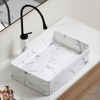 Vessel Sink, Bathroom Vessel Sink, Rectangle Sink For Bathroom