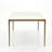 Turin Aluminum Dining table