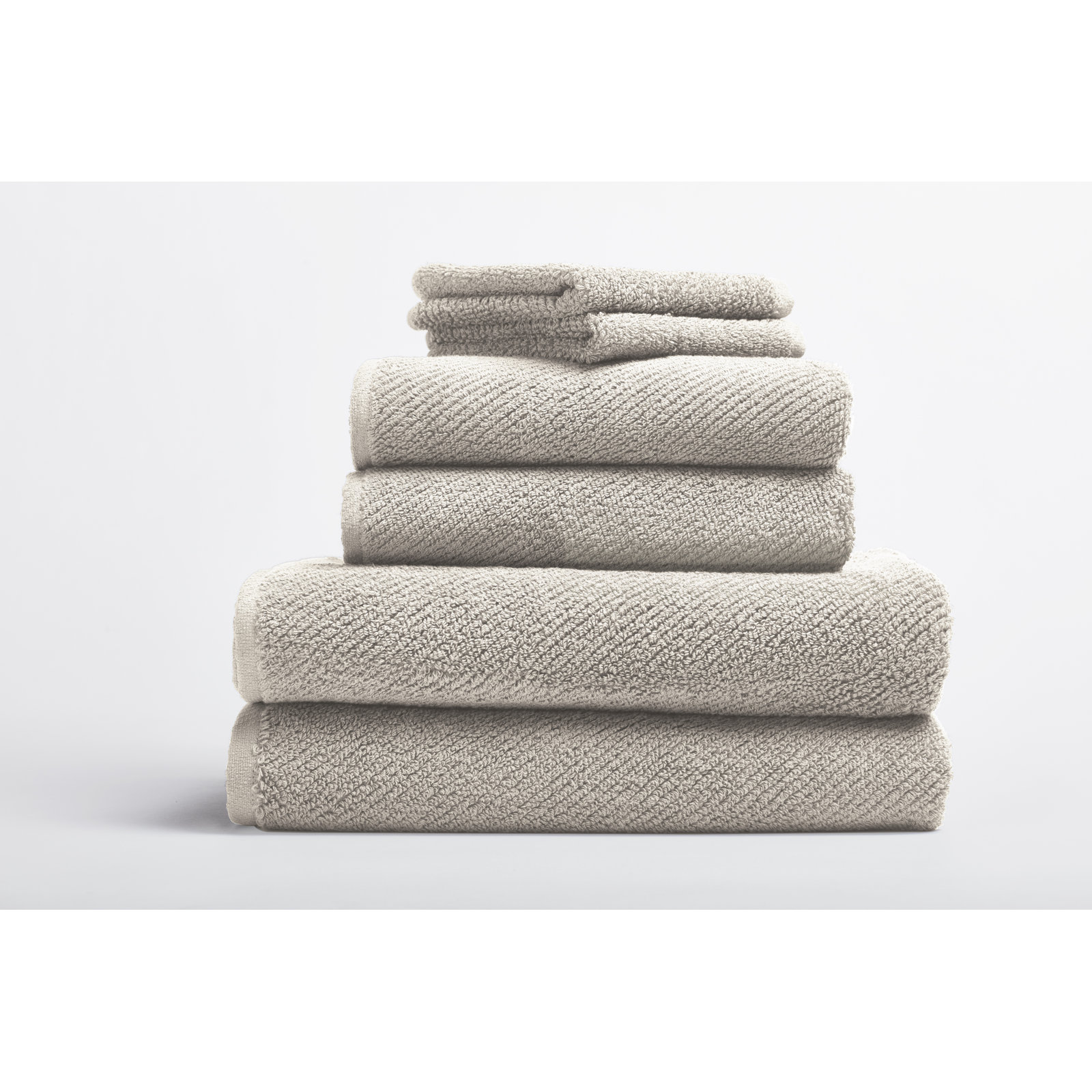 Air Weight Organic Towel Set, Natural