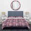 Pink Microfiber 3 Piece Duvet Cover Set-1679496551