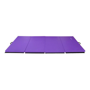 BalanceFrom Fitness All Purpose Folding Gymnastics Gym Exercise Mat for Yoga, Aerobics, Pilates, and Martial Arts