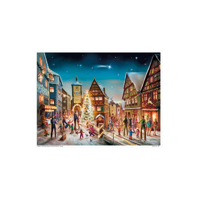 Sellmer Advent Calendar - Christmas Village Scene