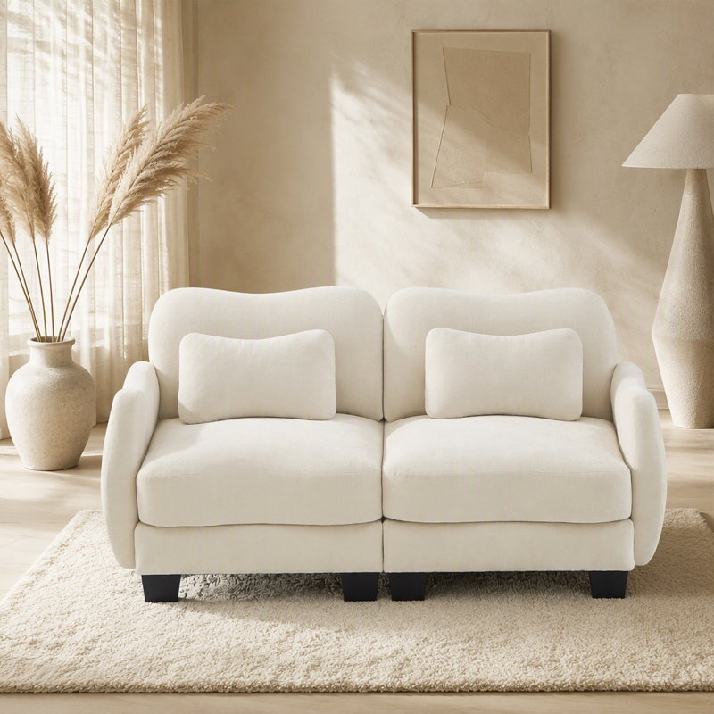 Canapé Chenille, Chenille beige