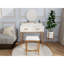 Ensemble de coiffeuse avec miroir, tabouret et tiroirs de rangement Elegant