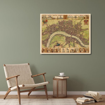 Art sur toile tendue Astoria Grand Hollar, London, Hollar - 1688 ITLO0008