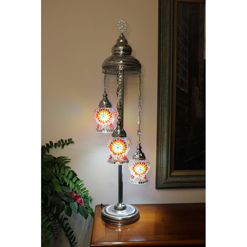Violetta 102cm Lighting Floor Lamp Set, Multicolour