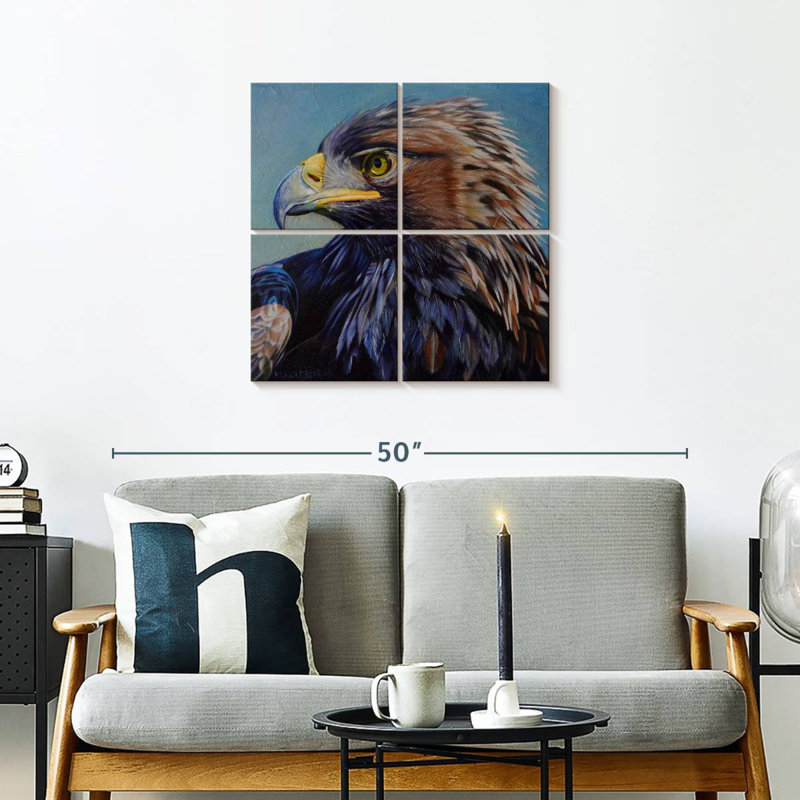 Aigle doré Brampt, H 26 po x l 26 po