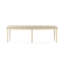 Bodil Linen Solid Wood Bench-51165840