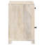 Armoire d'appoint avec tiroir Whitewash Beige