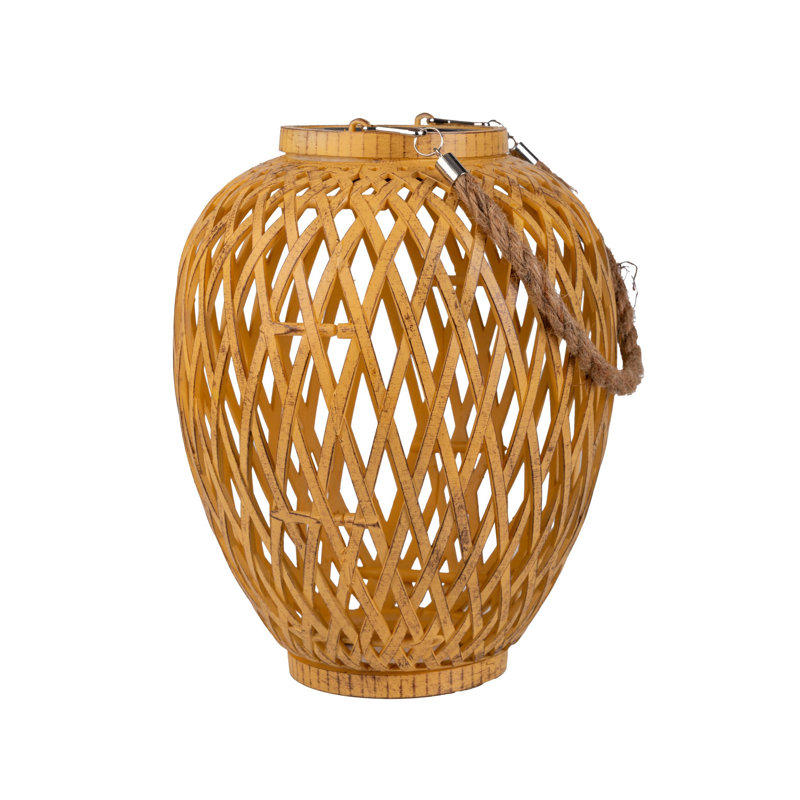 Alisya 24cm Solar Powered Integrated LED Outdoor Lantern with Electric Candle