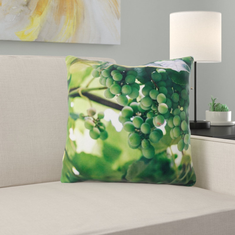 Housse et insert de coussin carré Grapes