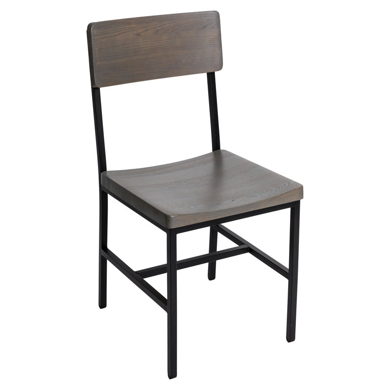 Chaise d'appoint Memphis, Gris, Rustic