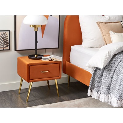 Flossie 46 cm W Bedside Table