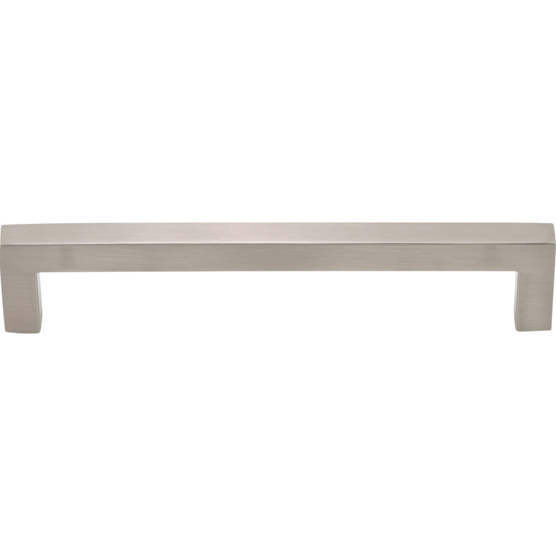 Square 5 1/16" Center Bar Pull Multipack, Brushed Satin Nickel