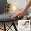 Upholstered Upholstered Back Side Chair in Grey
