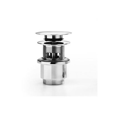 Drain escamotable de lavabo de salle de bain avec trop-plein 1,25 po WSBC