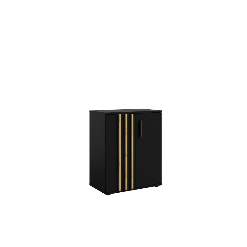 Renotta 60cm W Chest of Drawers, Black