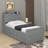Twin Size Wooden Bed With Trundle-2070524987