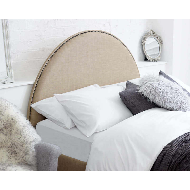 Aimara Upholstered Headboard, Small Double (4'), Mink