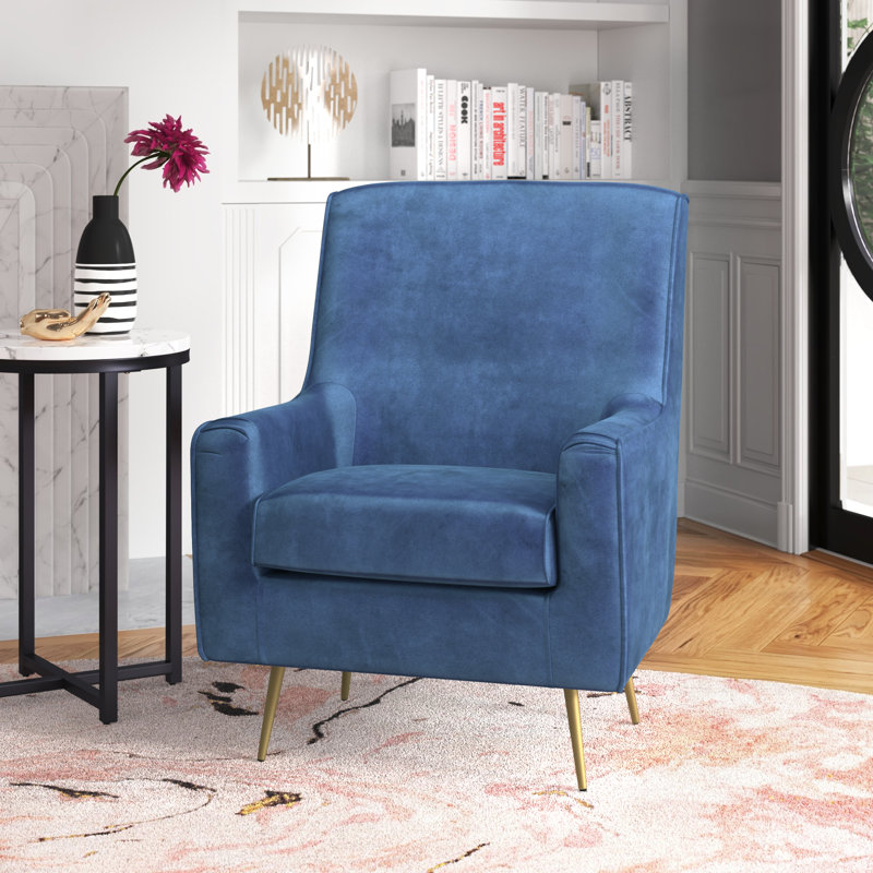 Fauteuil Addi, Chantel Parisian Performance Velvet